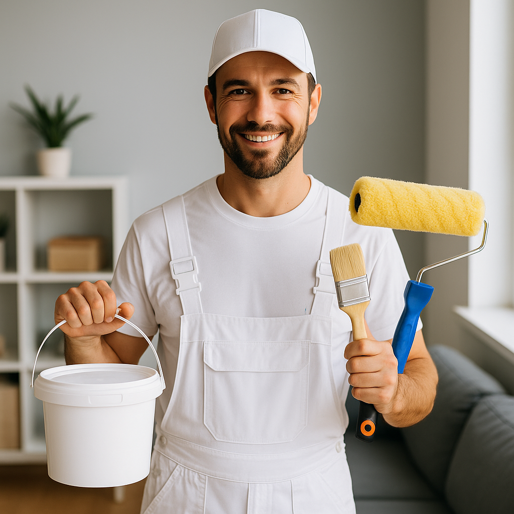 Friendly C&W Decorators team on-site