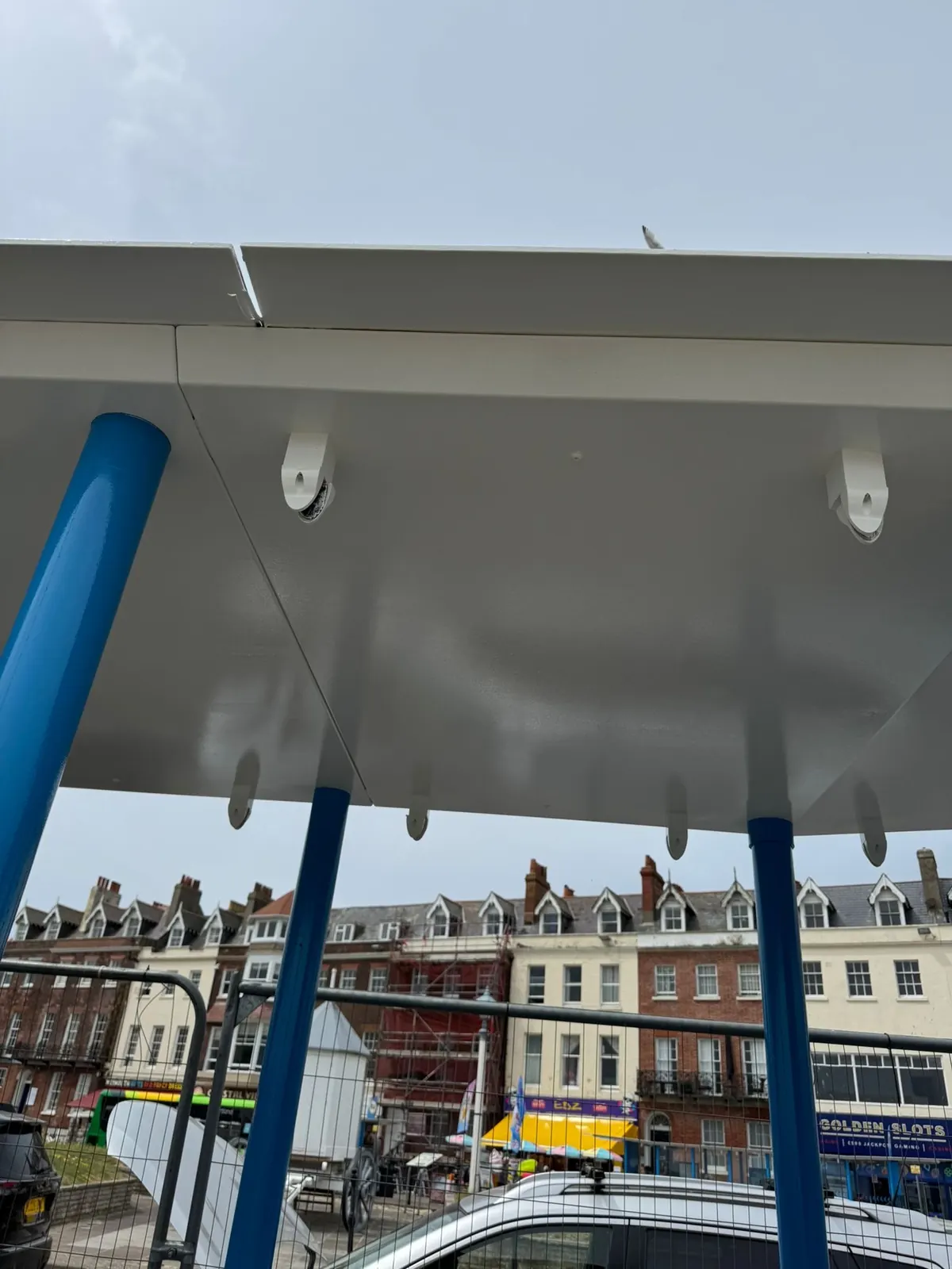 Weymouth bus shelter restoration 12